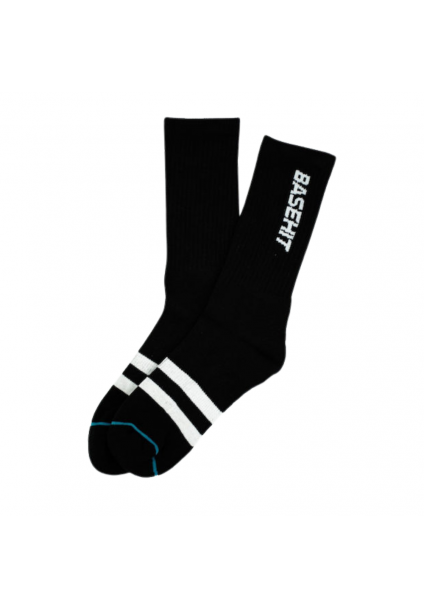 Κάλτσες BASEHIT 202.BU08.06-BLACK/WHITE