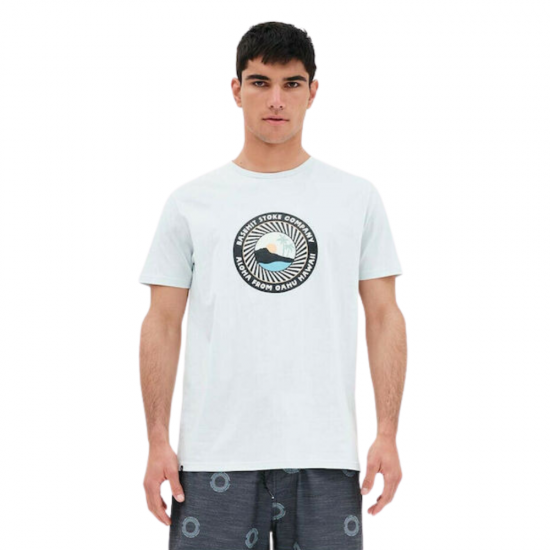 Ανδρικό t-shirt BASEHIT 221.BM33.12-L.BLUE