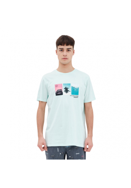 Ανδρικό T-Shirt BASEHIT 221.BM33.48-VERAMAN