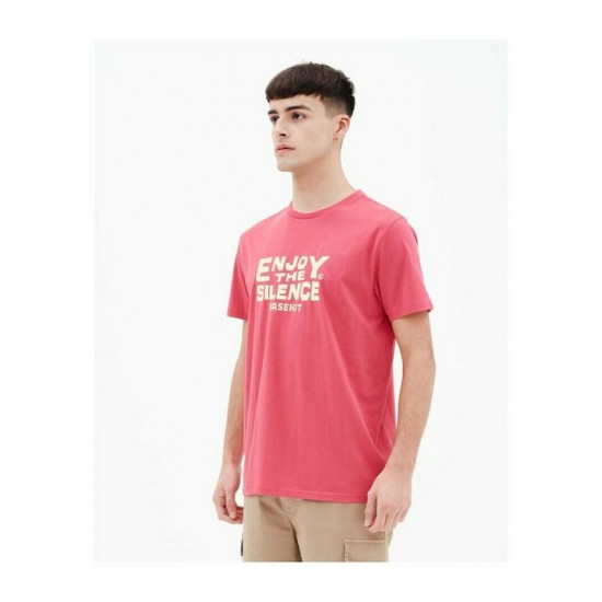 Ανδρικό t-shirt BASEHIT 221.BM33.22-APPLE RED