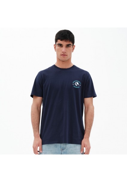 Ανδρικό T-Shirt EMERSON 221.EM33.86-NAVY BLUE
