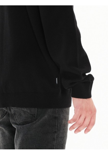 Ανδρική πλεκτή μπλούζα Cotton Knit with Round Neck