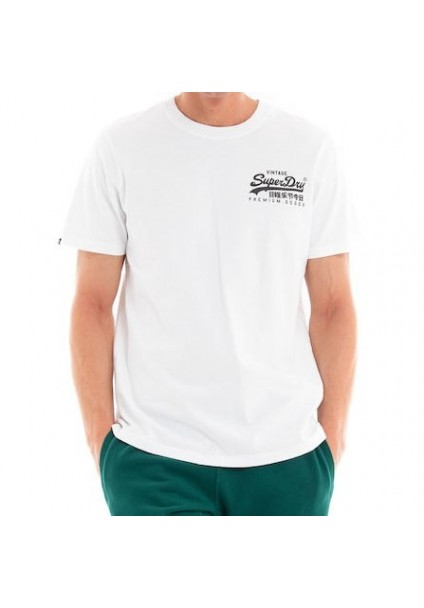 Ανδρικό t-shirt SUPERDRY D1 VINTAGE LOGO HERITAGE