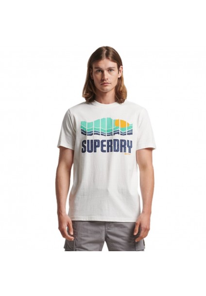 Ανδρικό t-shirt SUPERDRY OVIN VINTAGE GREAT OUTDOORS